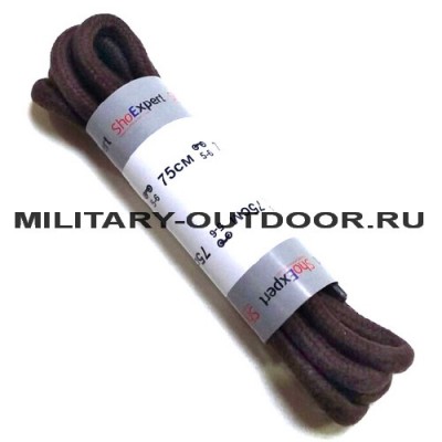 Шнурки SHOExpert SE1075-12/75cm Brown